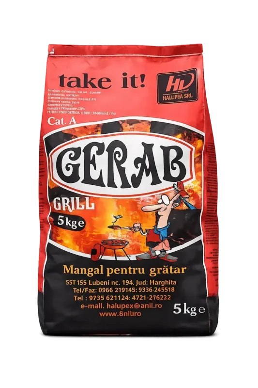 Gerab - Mangal pentru grătar 5kg 