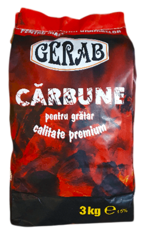 Gerab – Cărbune pentru grătar PREMIUM 3KG